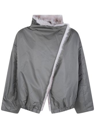 Frankie Shop Coat Faux Fur Reversible Vera