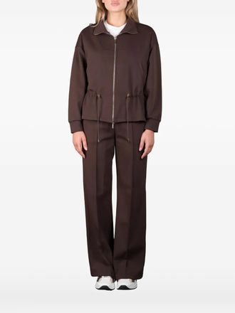 Moorer Felpa Derice-It con coulisse - Marrone