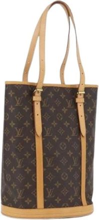 Louis Vuitton Pre-owned Bucket Bags, female, Brown, Size: ONE SIZE Pre-owned Vintage Monogram Bucket Bag