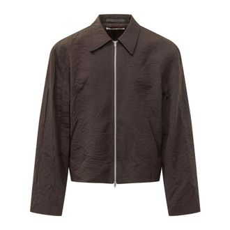 Our Legacy Mini Jas - Heren - Zomerjassen - Bruin - L - Wol - Jassen