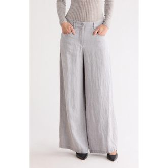 TWP Tiny Dancer Wide Leg Pants in Light Heather Grey 2 at Nordstrom Rack, Size 00