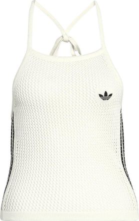 adidas Originals Crochet Top Bianco