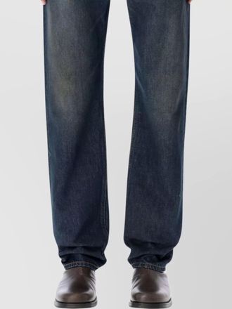 Our Legacy unique artisan denim trousers