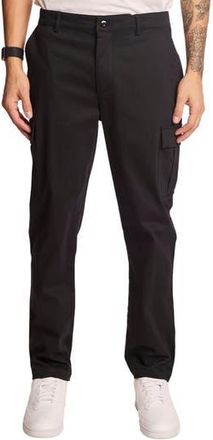 Paisley & Gray Straight Leg Cargo Pants in Black at Nordstrom Rack, Size 29 X 32