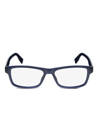 Lacoste rectangular-frame glasses - Blue