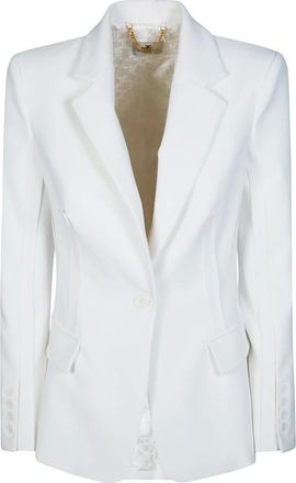 Elisabetta Franchi Mujer, Chaquetas, Beige, Talla: L