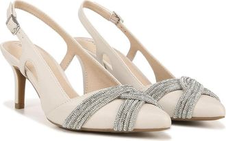 Life Stride Social Event I8647S1100 Dress Pump Women B Bone Slingback HTAT967