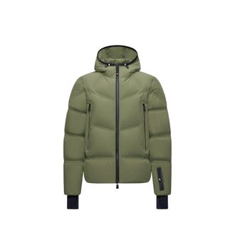 Moncler Moncler Angren Hooded Insulated Ski Jacket, Men, Green, Size: 0