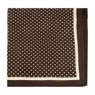 Matteau Silky Scarves, female, Brown, Size: ONE SIZE Silk Sarong 0 - Polka Dot