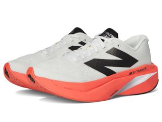 New Balance Mens FuelCell Supercomp Trainer V3 Running Shoe, Urgent Red/Sea Salt/Black, 9.5 Wide