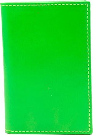 Comme Des Gar&ccedil;ons Super Fluo bi-fold wallet - Verde