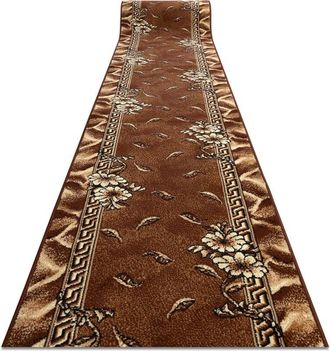 RugsX Runner bcf trio brown 80 cm brown 80x600 cm