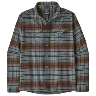 Patagonia Fjord Flannel Shirt Hemd f&uuml;r Herren | grau