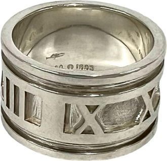 Tiffany & Co. Silver Silver 925 Band Ring (Pre-Owned)