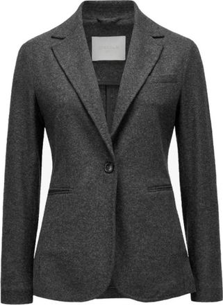 Circolo 1901 Single-breasted Flanellen Jasje - Dames - Jassen - Zwart - Maat: M Flanel