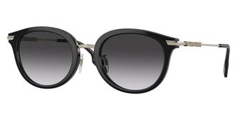 Burberry BE4398D KELSEY Asian Fit 30018G Womens Sunglasses Black Size 50