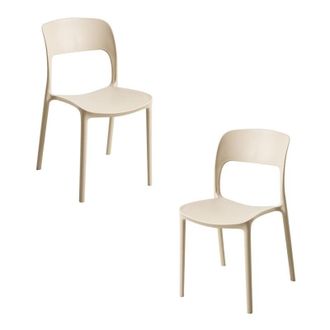 Regalos Miguel Packs Sillas Jard&iacute;n - Pack 2 Sillas Inis - Beige
