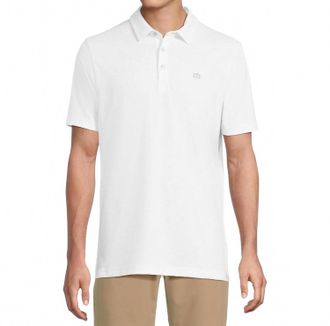 Travis Mathew Free Passage Polo Shirt In White
