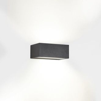 Leds - C4 Leds C4 Nemesis led 90x220mm Outdoor led Up Down Light Urban Grey, Opal IP65 17.5W 2700K