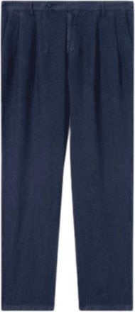 MC2 Saint Barth Broeken, Heren, Blauw, S, Linnen, Calais Broek