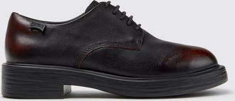 Camper Stringate Dean in pelle con stampa astratta bicolor
