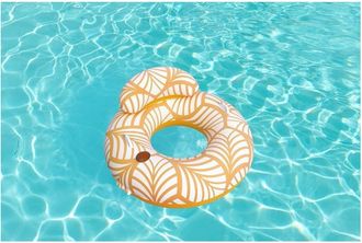 Trade Shop Trade Shop - Poltrona Gonfiabile Comfort Plush Galleggiante Piscina Spiaggia 118x117cm 43643