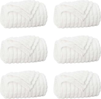 vidaXL Mantitas De Sof&aacute; 6 Uds. 150 X 130 Cm 2.75 Kg Lana Vidaxl