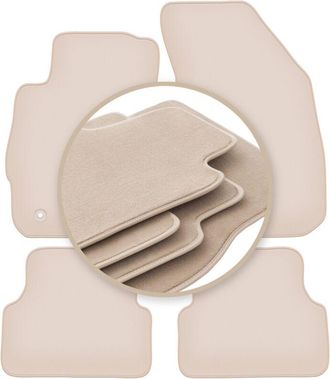 OEM Alfombrillas Premium Beige Para: Chevrolet Aveo Ii T300 Hatchback, Sedan 2011