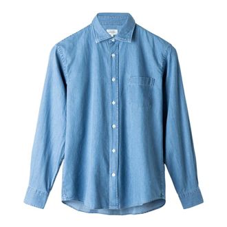 Hartford Denim Shirts, male, Blue, Size: M Paul Denim Shirt