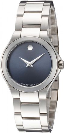 Movado Womens 0607309 Ladies Defio Watch - Silver - One Size