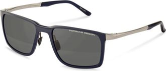 Porsche Design P86002 Zonnebril - Heren - Zonnebrillen - Zwart - 58 MM - Accessoires