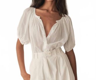 D&ocirc;en June Top In Salt