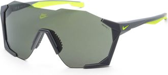 Nike Mens 61 mm Grey Sunglasses