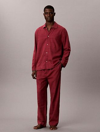 Calvin Klein Pijama De Franela
