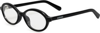 Jacquemus Pablo Optisch Montuur - Dames - Brillen - Zwart - 52 MM - Accessoires