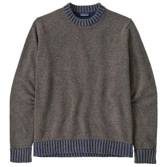 Patagonia Recycled Wool Sweater Pullover f&uuml;r Herren | grau