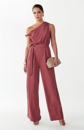 BWLDR Mariah Jumpsuit in Rosewood at Nordstrom, Size 12