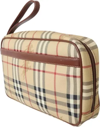 Burberry Beige Clutch Bag (Pre-Owned)