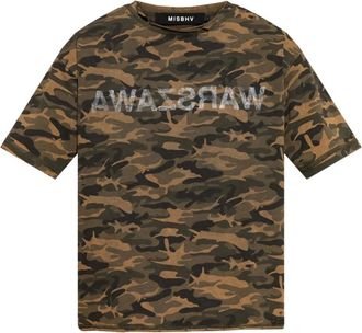 Misbhv Warszawa-print T-shirt - Green