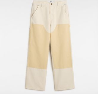 Vans Mens Premium Duo Tone Carpenter Pants - White Cotton - Size 29 (Waist)