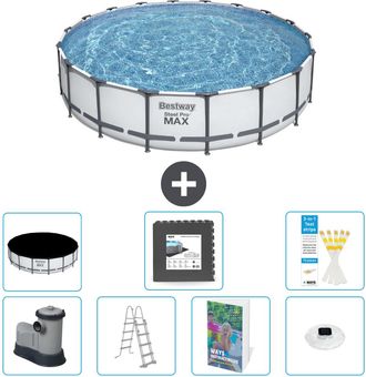 Bestway Piscina Bestway Steel Pro Max Redonda - 549x122 Cm - 8-piezas S608