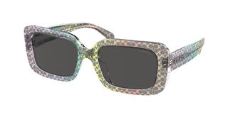 Coach HC8380U CL922 583587 Womens Sunglasses Grey Size 54