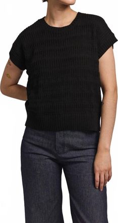 M.Patmos Charlotte Top In Black