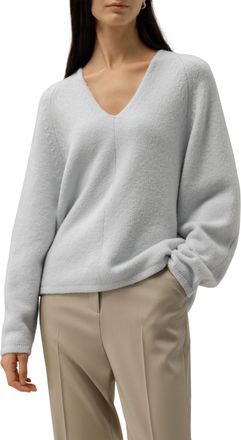 LilySilk Boucl&eacute; Knit Silk-cashmere Sweater