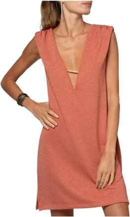 Beliza Mujer, Vestidos, Naranja, Talla: L