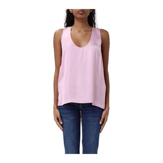 Liu Jo Dames, Tops, Roze, Maat: XS Zijde