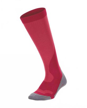 2XU Womens Compression Performance Run Sock In Pink