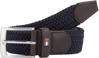 Tommy Hilfiger Mens New Adan Belt 3.5cm Belt, Blue (Sky Captain 422), 100