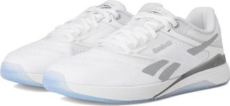 Reebok Nano X5 Womens Shoes White/Barely Grey/Silver Metallic : 10.5 B - Medium, Synthetic