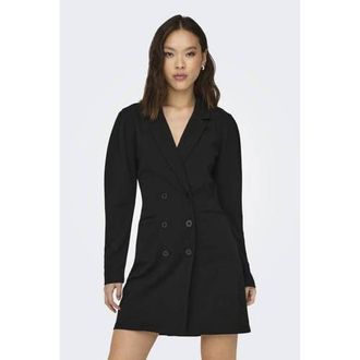 Jacqueline de Yong blazerjurk JDYCATIA zwart